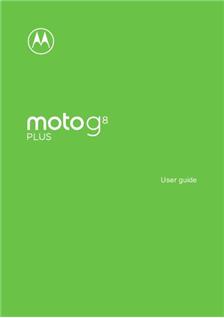 Motorola Moto G8 Plus manual. Camera Instructions.
